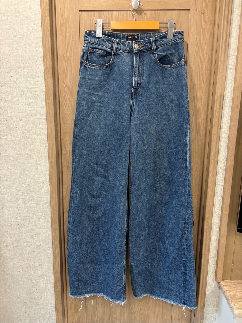 Frank & Oak Nina Wide Legs Jeans Size 27